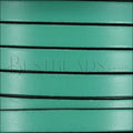 10mm flat leather PASTEL EMERALD GREEN - meter