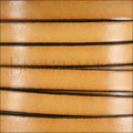 10mm flat leather HAZELNUT - meter
