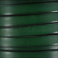 10mm flat leather DARK GREEN - meter
