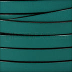 10mm flat leather SEA GREEN - meter