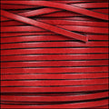 3mm flat leather RED - meter