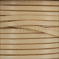 5mm flat leather NATURAL - meter