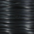 LIMITED 5mm flat leather BLACK - meter