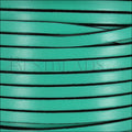 5mm flat leather PASTEL EMERALD GREEN - meter