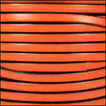 5mm flat leather RUST - meter