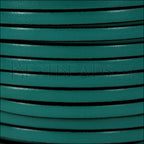 5mm flat leather SEA GREEN - meter
