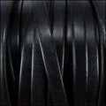6mm flat leather BLACK - meter