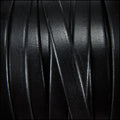 8mm flat leather BLACK - meter