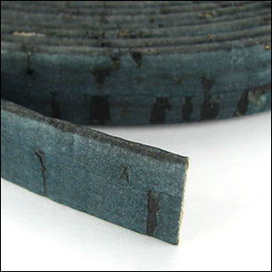 10mm flat CORK DARK TEAL - meter