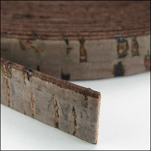 10mm flat CORK DARK BROWN - meter