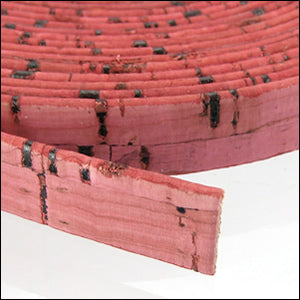10mm flat CORK DUSTY ROSE - meter