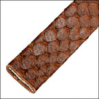 10mm flat EGYPTIAN STYLE leather KHAKI - meter