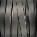 10mm flat leather METALLIC GUNMETAL - meter