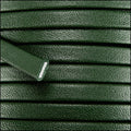 5mm flat PREMIER leather FOREST GREEN - meter