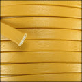 5mm flat PREMIER leather MUSTARD - meter
