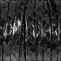 5mm flat PYTHON leather BLACK - meter