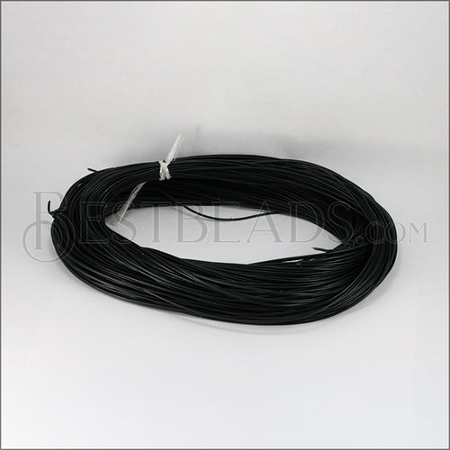 1.5mm round Greek leather DARK GREEN - 50m COIL