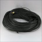 1.5mm round Greek leather GREY - 50m COIL