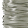 1.9mm round Greek leather dyed GREY - 50m SPOOL