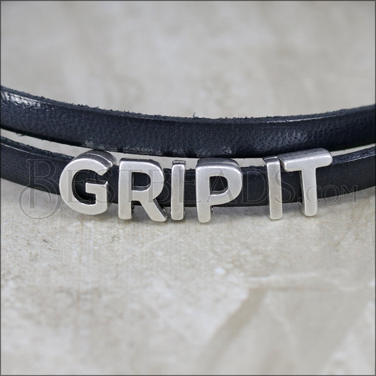 Grip It sliders on leather