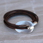 2mm round BUCKLE & HOOK clasp GOLD - 5 clasps