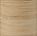 2mm round Indian leather - NATURAL - 100m spool