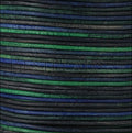 2mm round Indian leather - KINTE BLUE - 100m spool