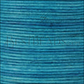 1.5mm round Indian leather - ICY BLUE - 100m spool