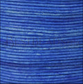 2mm round Indian leather - BLUE LAPIS - 100m spool