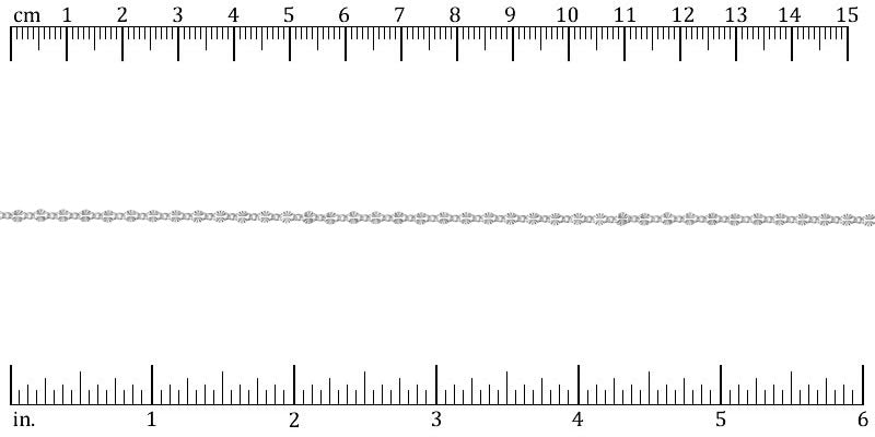 Ruler shown in 1/16-inch increments.<br>Click on image to zoom.