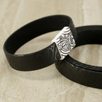 15mm flat ACRYLIC PATTERN magnet STYLE 4 - 10 clasps
