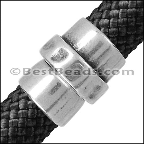 10mm round TOP TO TAIL magnetic clasp GOLD - 5 pcs