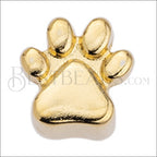 5mm flat PAW grip-it slider GOLD - 10 pcs