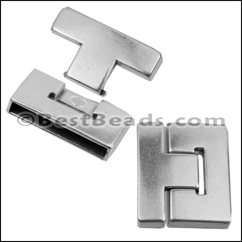 40mm x 5mm JUMBO T LATCH magnetic clasp - 5 pcs