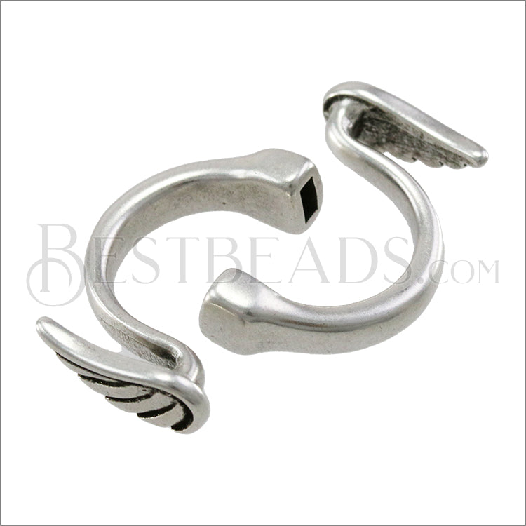 2mm round WING half ring - 10 pcs