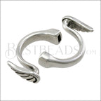 2mm round WING half ring - 10 pcs