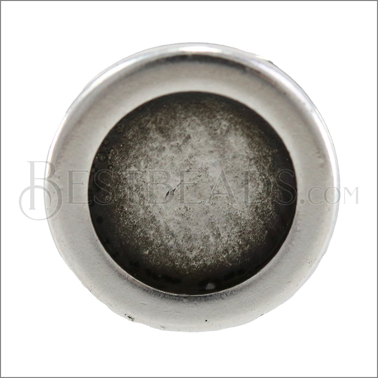 2mm round BLANK SETTING half ring - 10 pcs