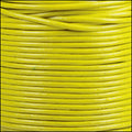 1.5mm round Indian leather - lime yellow - 25m SPOOL