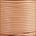 1.5mm round Indian leather - blush - 25m SPOOL