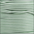 1.5mm round Indian leather - baby blue - 25m SPOOL