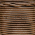 3mm round Indian leather - CEDAR BROWN - 25m SPOOL