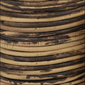 3mm round Indian leather - BROWN & NATURAL - 25m SPOOL