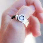 2mm round BLANK SETTING half ring - 10 pcs