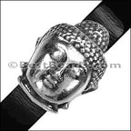 6mm flat BUDDHA magnetic clasp ANT COPPER - 10 clasps