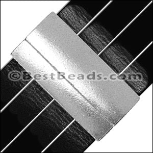 40mm flat RECTANGLE magnetic clasp SHINY GOLD - 5 clasps