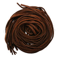 3mm Flat DEERSKIN lace SADDLE - Bag of 10