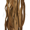 6mm Flat DEERSKIN lace CAMEL - Bag of 10