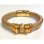 Regaliz® BUMPY spacer GOLD - 10 pcs