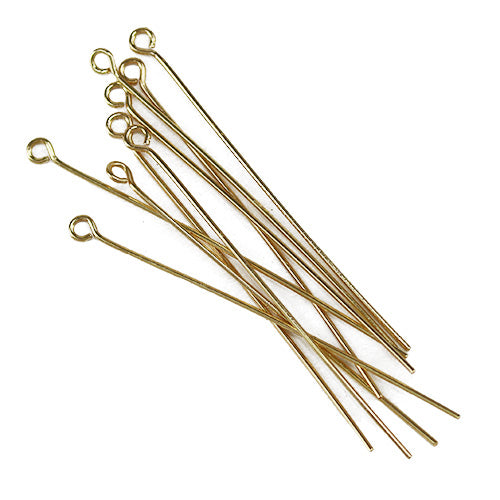 EYE Pin 2 inch 20 gauge GOLD - ounce