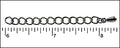 2" Extension Chain GUNMETAL - 50 pcs